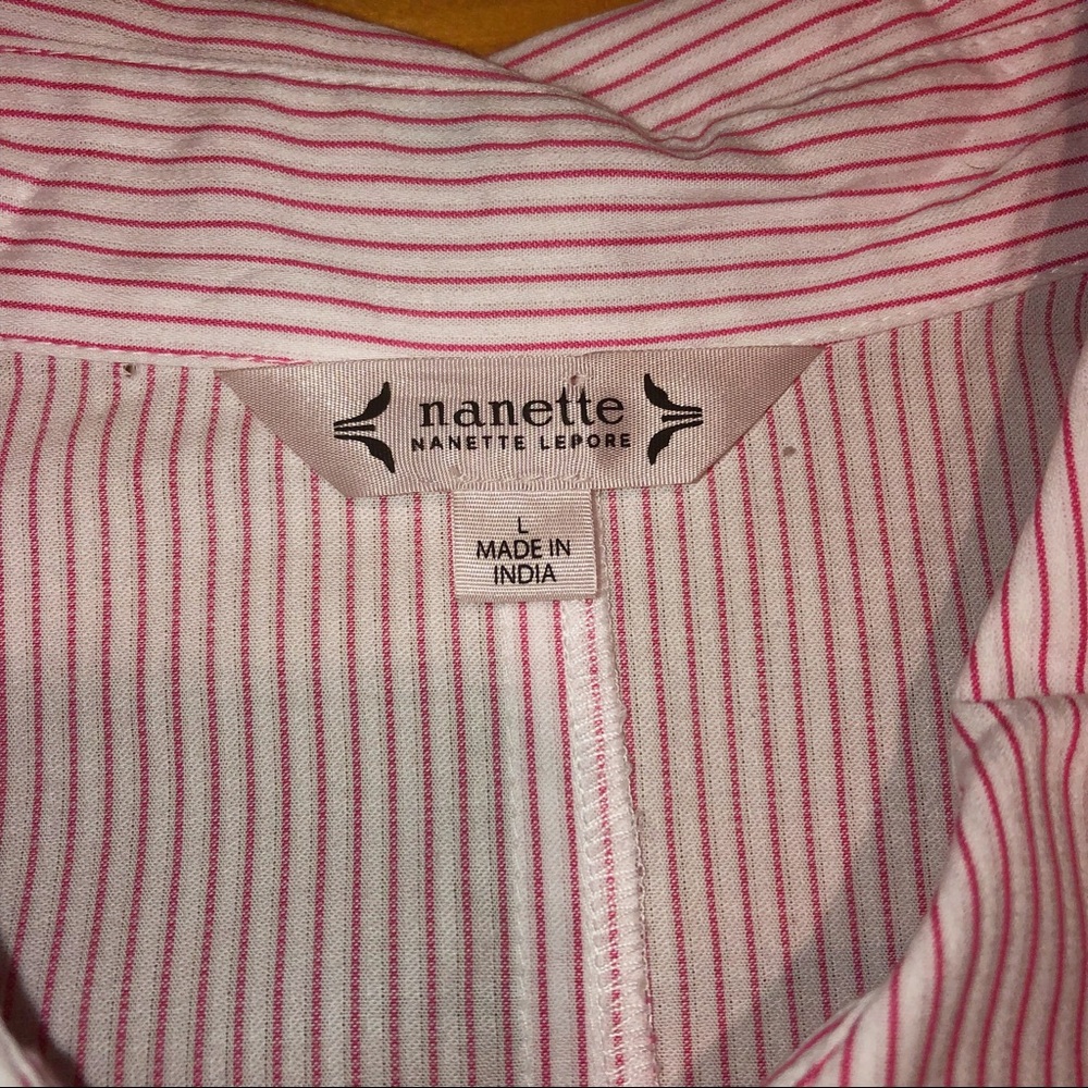 LAST CHANCE Nanette Lepore cold shoulder shirt - Picture 5 of 6